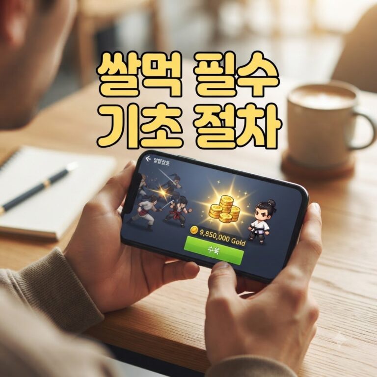 열혈강호 넥스트 쌀먹 캐릭터 육성법, 초보자 필수 절차