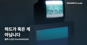 블루스크린 0xc0000225 정리 썸네일