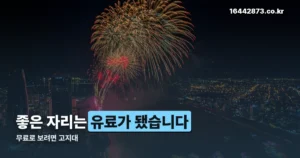 서울세계불꽃축제 명당 정리 썸네일