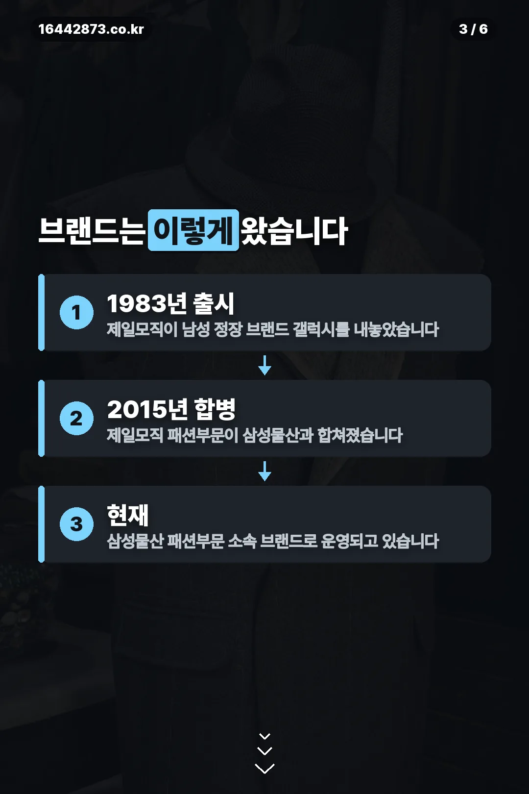 브랜드 연혁 3단계