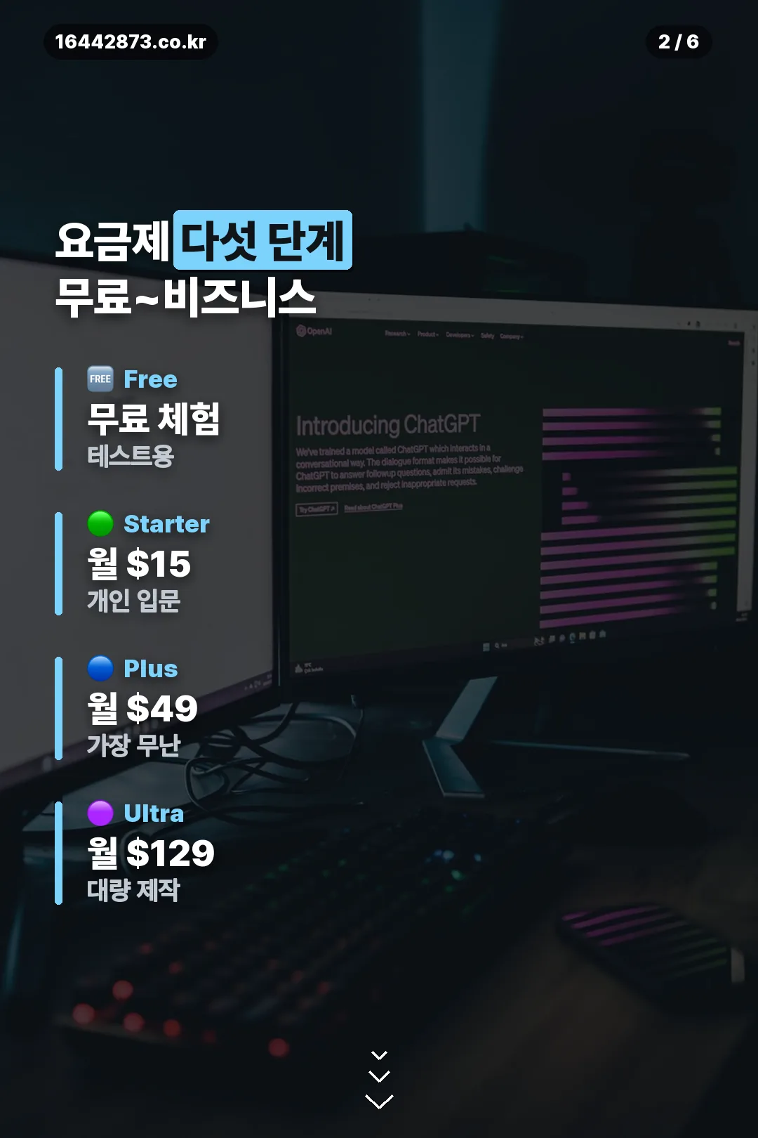 요금제 다섯 단계 정리