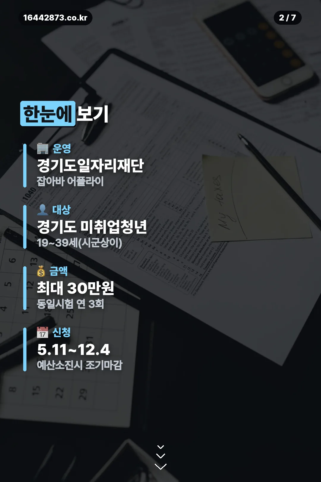 지원사업 요약