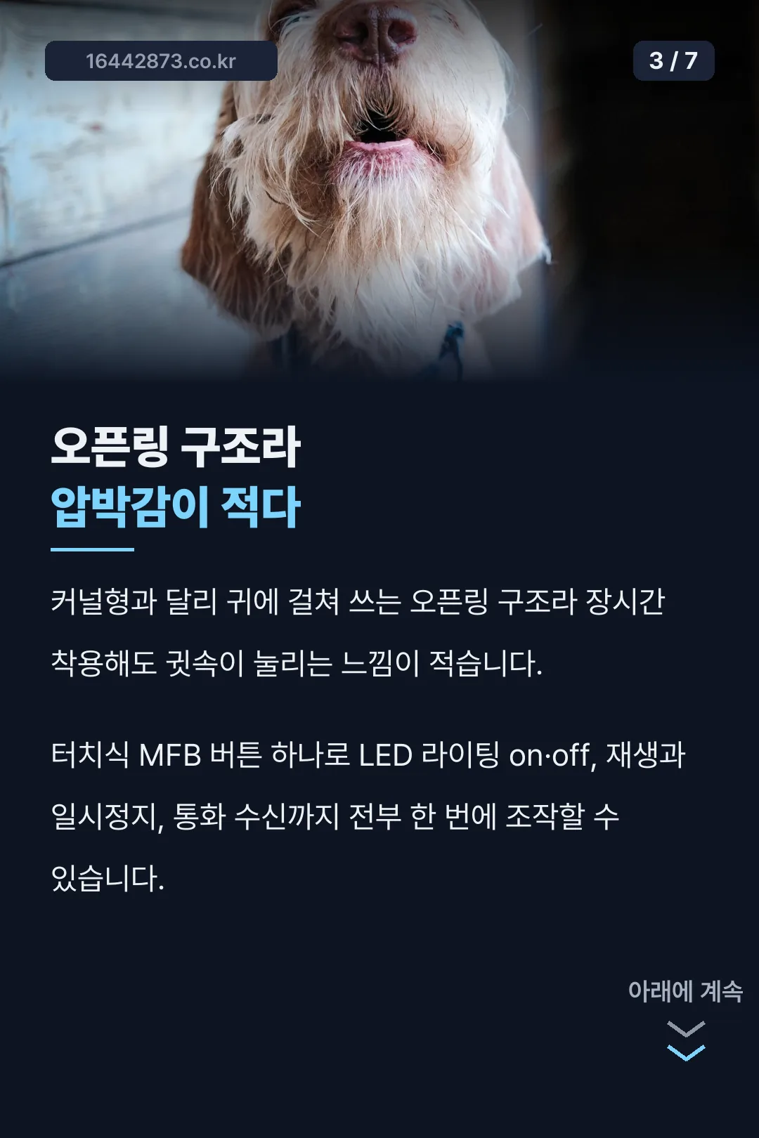 브리츠 오픈링 이어폰 구조