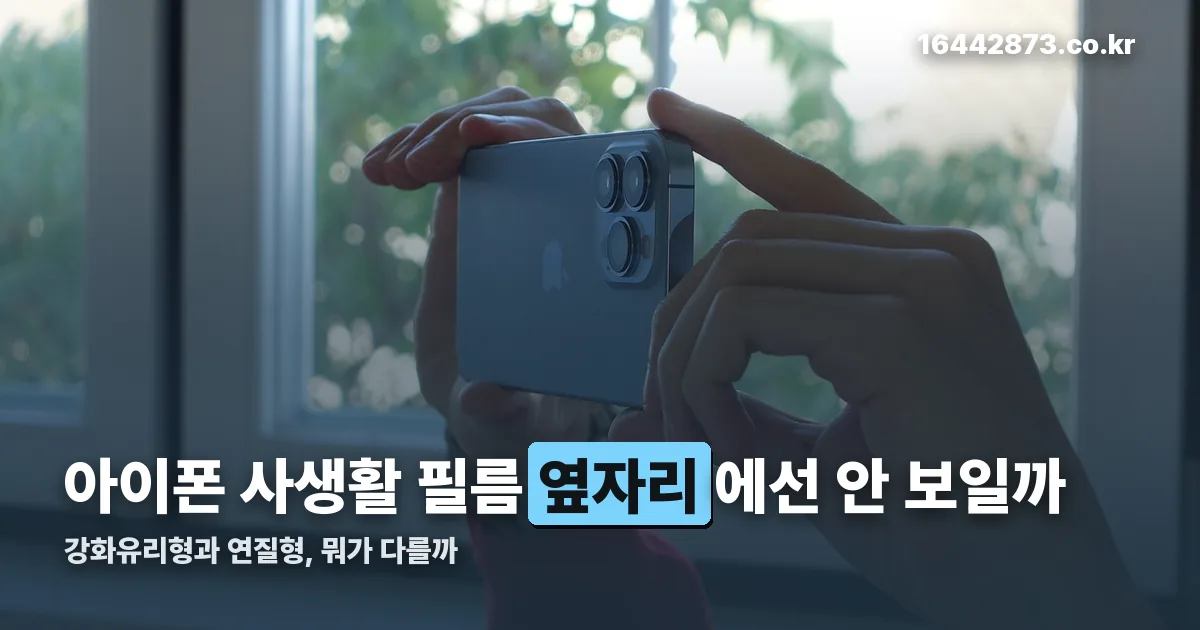 아이폰 사생활 필름 정리 썸네일
